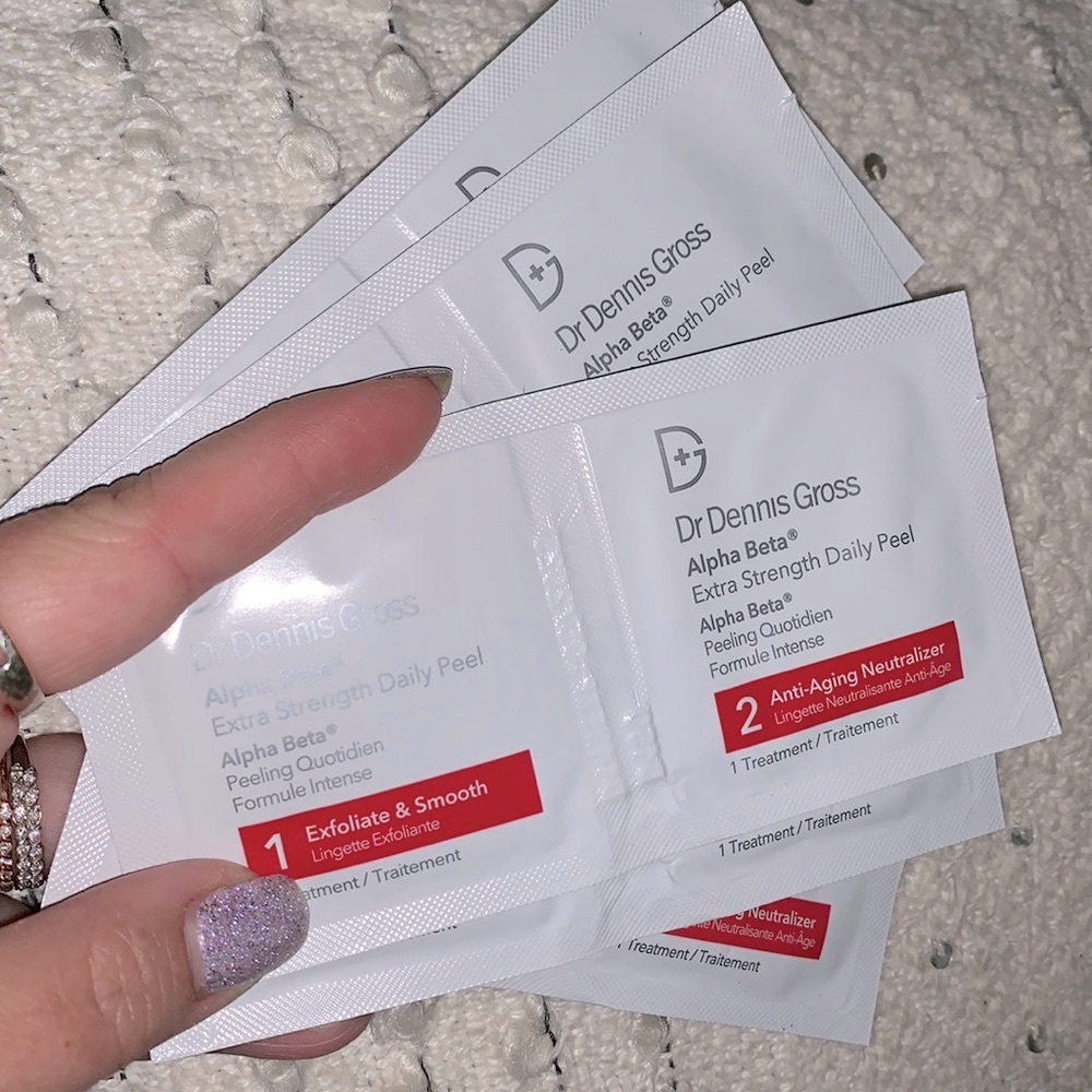 5 Dr Dennis Gross Alpha Beta extra strength daily peel pads